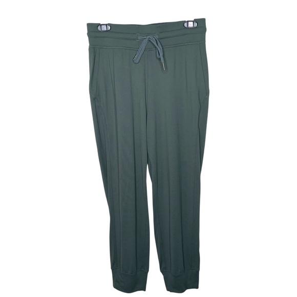 lululemon Ready To Rulu High-Rise Cropped Jogger Army Green Sz 6 - Picture 5 of 14